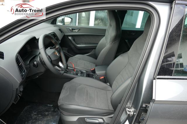 Cupra Ateca 2.0 TSI DSG 190 PS 4Drive AHK Top View Virtual Pedal el.H. 19" Black Matt var.Ladeboden SHZ LHZ 5JG Assistenz XL Dachhimmel schwarz Induktionsladeschale Navi Kamera Parkassist 4x4 