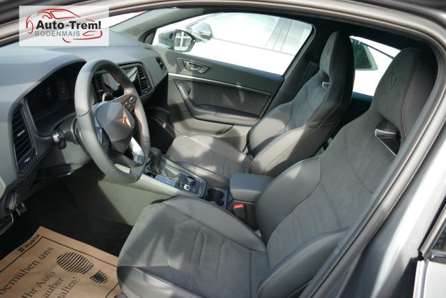 Cupra Ateca 2.0 TSI DSG 190 PS 4Drive AHK el.Sitz Top View Virtual Pedal el.H. 19" Black Matt SHZ LHZ 5JG Assistenz XL Dachhimmel schwarz Induktionsladeschale Navi Reserverad Kamera Parkassist 4x4 