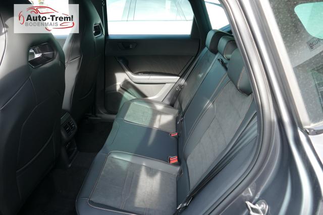Cupra Ateca 2.0 TSI DSG 190 PS 4Drive AHK el.Sitz Top View Virtual Pedal el.H. 19" Black Matt SHZ LHZ 5JG Assistenz XL Dachhimmel schwarz Induktionsladeschale Navi Reserverad Kamera Parkassist 4x4 