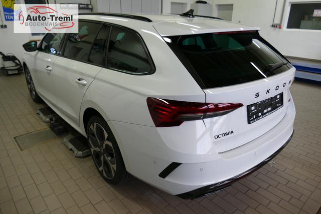 Skoda Octavia Combi RS 2.0 TSI DSG 265 PS Head Up Parklenk Navi SHZ 5JG DCC 19" AHK-Vorbereitung Dopp. Ladeboden Side Assist 