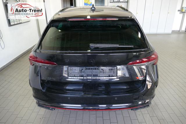 Skoda Octavia Combi RS 2.0 TSI DSG 265 PS Head Up Parklenk Navi SHZ 5JG DCC 19" AHK-Vorbereitung Dopp. Ladeboden Side Assist 