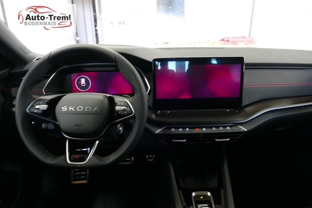 Skoda Octavia Combi RS 2.0 TSI DSG 265 PS Head Up Parklenk Navi SHZ 5JG DCC 19" AHK-Vorbereitung Dopp. Ladeboden Side Assist 