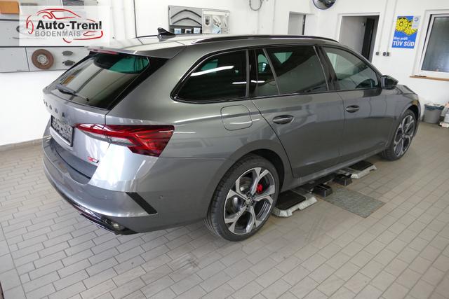Skoda Octavia Combi RS 2.0 TSI DSG 265 PS Head Up Parklenk Navi SHZ 5JG DCC 19" AHK-Vorbereitung Dopp. Ladeboden Side Assist 
