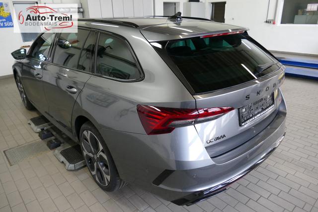 Skoda Octavia Combi RS 2.0 TSI DSG 265 PS Head Up Parklenk Navi SHZ 5JG DCC 19" AHK-Vorbereitung Dopp. Ladeboden Side Assist 