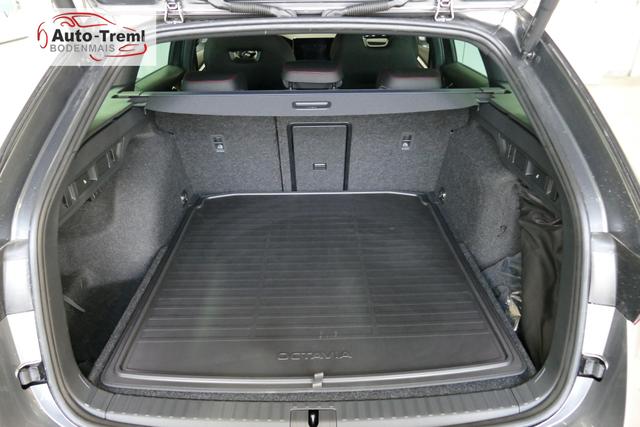 Skoda Octavia Combi RS 2.0 TSI DSG 265 PS Head Up Parklenk Navi SHZ 5JG DCC 19" AHK-Vorbereitung Dopp. Ladeboden Side Assist 