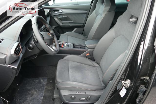 Cupra Formentor 2.0 TSI 4x4 DSG 204 PS Facelift AHK Navi 19" Artic schwarz Dynamic Design Top View Parklenk Edge Paket Intelligent Drive SHZ LHZ 5JG Reserverad 