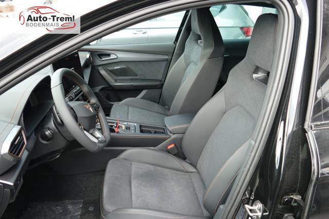 Cupra Formentor 2.0 TSI 4x4 DSG 204 PS Facelift AHK Navi 19" Artic schwarz Dynamic Design Top View Parklenk Edge Paket Intelligent Drive SHZ LHZ 5JG Reserverad 