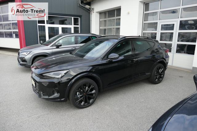 Cupra Formentor 2.0 TSI 4x4 DSG 204 PS Facelift AHK Navi 19" Artic schwarz Dynamic Design Top View Parklenk Edge Paket Intelligent Drive SHZ LHZ 5JG Reserverad 