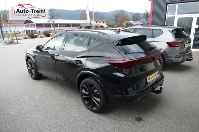 Cupra Formentor 2.0 TSI 4x4 DSG 204 PS Facelift AHK Navi 19" Artic schwarz Dynamic Design Top View Parklenk Edge Paket Intelligent Drive SHZ LHZ 5JG Reserverad 