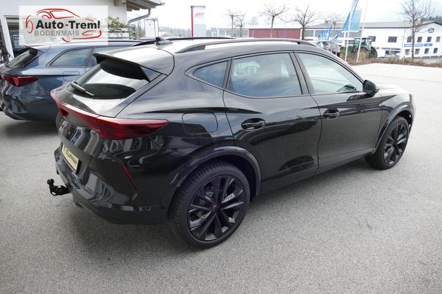 Cupra Formentor 2.0 TSI 4x4 DSG 204 PS Facelift AHK Navi 19" Artic schwarz Dynamic Design Top View Parklenk Edge Paket Intelligent Drive SHZ LHZ 5JG Reserverad 