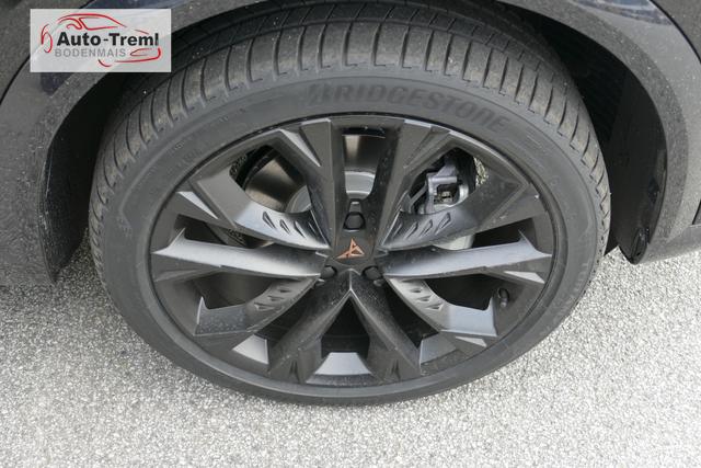 Cupra Formentor 2.0 TSI 4x4 DSG 204 PS Facelift AHK Navi 19" Artic schwarz Dynamic Design Top View Parklenk Edge Paket Intelligent Drive SHZ LHZ 5JG Reserverad 