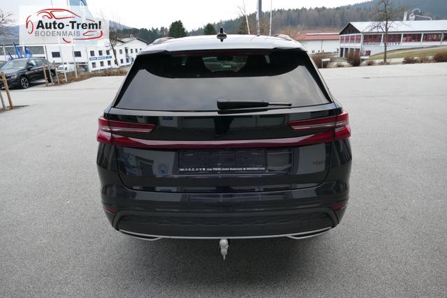 Skoda Kodiaq Sportline 2.0 TDI DSG 4x4 193 PS AHK Navi SHZ4x beh.WS LHZ el.Heckklappe doppelter Ladeboden 3-Zonen-Climatronic 