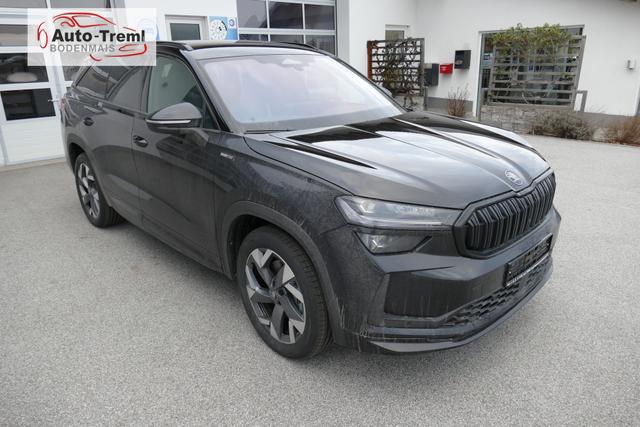 Skoda Kodiaq Sportline 2.0 TDI DSG 4x4 193 PS AHK Navi SHZ4x beh.WS LHZ el.Heckklappe doppelter Ladeboden 3-Zonen-Climatronic 