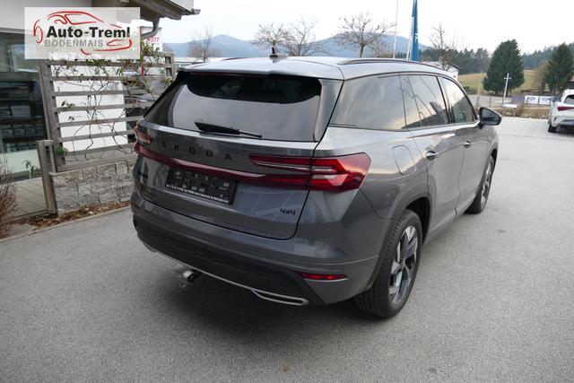 Skoda Kodiaq Sportline 2.0 TDI DSG 4x4 193 PS AHK Navi SHZ4x beh.WS LHZ el.Heckklappe doppelter Ladeboden 3-Zonen-Climatronic 