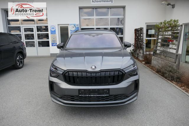 Skoda Kodiaq Sportline 2.0 TDI DSG 4x4 193 PS AHK Navi SHZ4x beh.WS LHZ el.Heckklappe doppelter Ladeboden 3-Zonen-Climatronic 