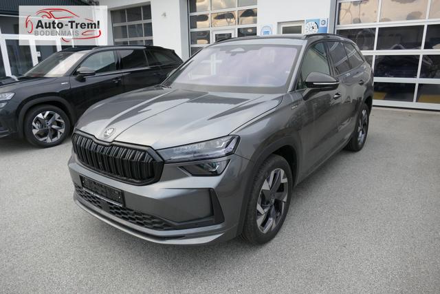 Skoda Kodiaq Sportline 2.0 TDI DSG 4x4 193 PS AHK Navi SHZ4x beh.WS LHZ el.Heckklappe doppelter Ladeboden 3-Zonen-Climatronic 