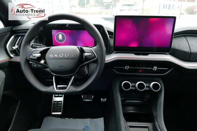 Skoda Kodiaq Sportline 2.0 TDI DSG 4x4 193 PS AHK Navi SHZ4x beh.WS LHZ el.Heckklappe doppelter Ladeboden 3-Zonen-Climatronic 