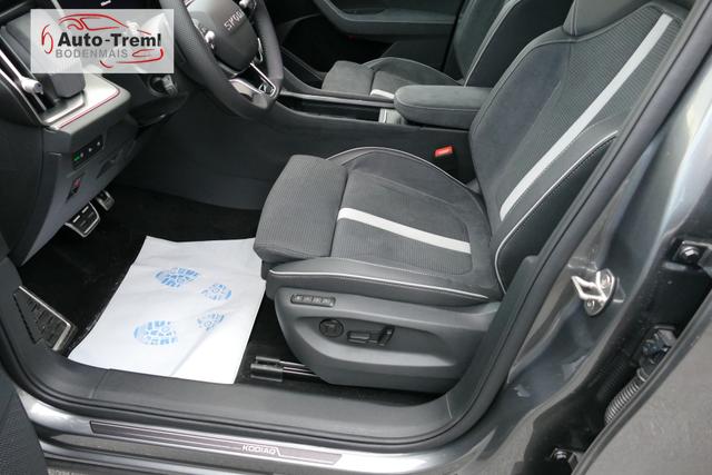 Skoda Kodiaq Sportline 2.0 TDI DSG 4x4 193 PS AHK Navi SHZ4x beh.WS LHZ el.Heckklappe doppelter Ladeboden 3-Zonen-Climatronic 