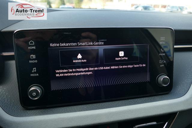 Skoda Kamiq Dynamic 1.0 TSI DSG 116 PS beh.WS SHZ LHZ Virtual Pedal el.H. Kamera AHK-Vorb. 5JG 17"ALU Fahrprofilauswahl SCC Digital Cockpit 