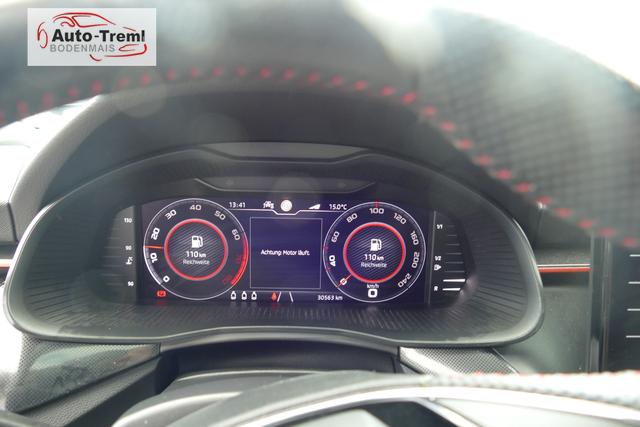 Skoda Kamiq Monte Carlo 1.5 TSI 150 PS Navi Pano 18" Vega Kamera beh.WS SHZ PDC ACC Wireless Charging Virtual Cockpit Totwinkel 