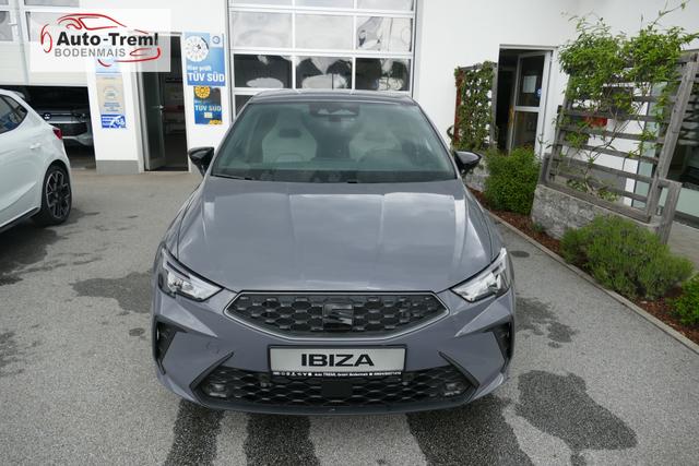 Seat Ibiza FR 1.5 TSI DSG 150 PS Facelift Black Paket 10 Jahre Garantie bis 200.000 km 18" Alu Sportschalensitze Digital Cockpit 10" LED SHZ ACC Assistenz-M Kamera Ladeboden Armlehne Connectivity Box 