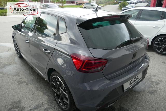 Seat Ibiza FR 1.5 TSI DSG 150 PS Facelift Black Paket 10 Jahre Garantie bis 200.000 km 18" Alu Sportschalensitze Digital Cockpit 10" LED SHZ ACC Assistenz-M Kamera Ladeboden Armlehne Connectivity Box 
