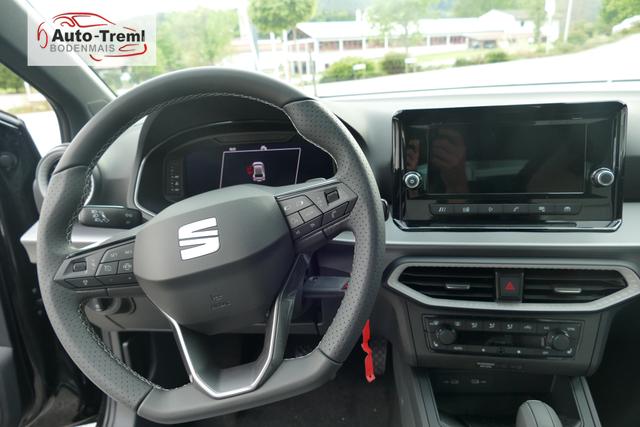Seat Ibiza FR 1.5 TSI DSG 150 PS Facelift 10 Jahre Garantie bis 200.000 km 18" Alu Black Paket Sportschalensitze Digital Cockpit 10" Scheinwerfer HIGH SHZ ACC Assistenz-M Kamera Ladeboden Armlehne Connectivity Box 