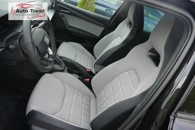 Seat Ibiza FR 1.5 TSI DSG 150 PS Facelift 10 Jahre Garantie bis 200.000 km 18" Alu Black Paket Sportschalensitze Digital Cockpit 10" Scheinwerfer HIGH SHZ ACC Assistenz-M Kamera Ladeboden Armlehne Connectivity Box 