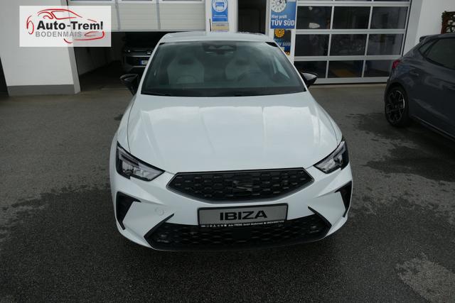 Seat Ibiza FR 1.5 TSI DSG 150 PS Facelift 10 Jahre Garantie bis 200.000 km 18" Alu Black Paket Sportschalensitze Digital Cockpit 10" Scheinwerfer HIGH SHZ ACC Assistenz-M Kamera Ladeboden Armlehne Connectivity Box 
