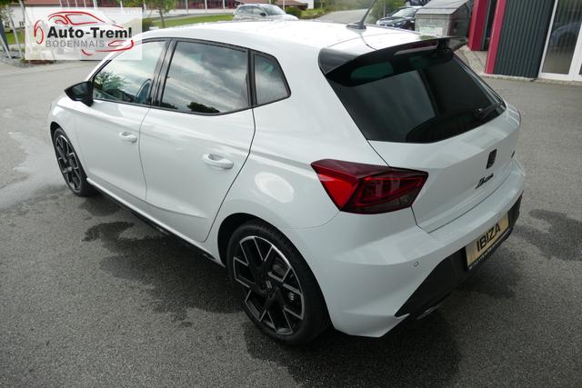 Seat Ibiza FR 1.5 TSI DSG 150 PS Facelift 10 Jahre Garantie bis 200.000 km 18" Alu Black Paket Sportschalensitze Digital Cockpit 10" Scheinwerfer HIGH SHZ ACC Assistenz-M Kamera Ladeboden Armlehne Connectivity Box 
