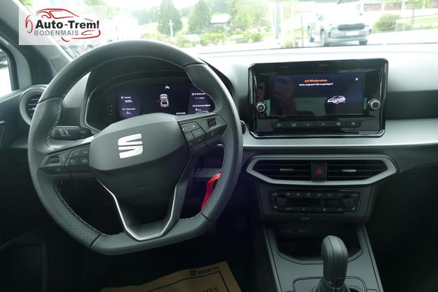Seat Ibiza FR 1.5 TSI DSG 150 PS Facelift 10 Jahre Garantie bis 200.000 km 18" Alu Black Paket Sportschalensitze Digital Cockpit 10" Scheinwerfer HIGH SHZ ACC Assistenz-M Kamera Ladeboden Armlehne Connectivity Box 