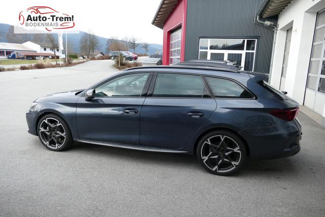 Cupra Leon Sportstourer ST 2.0 TSI DSG 4Drive 204 PS AHK Matrix Sennheiser 19" Polar Seitenschweller Dynamic Design Navi Intelligent Drive Edge Paket 5JG 