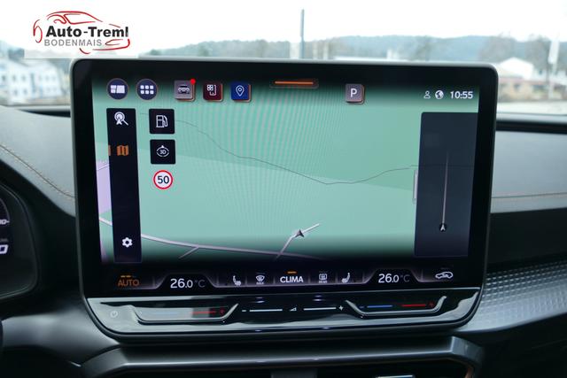 Cupra Leon Sportstourer ST 2.0 TSI DSG 4Drive 204 PS AHK Matrix Sennheiser 19" Polar Seitenschweller Dynamic Design Navi Intelligent Drive Edge Paket 5JG 