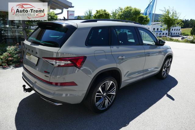 Skoda Kodiaq RS 2.0 TSI DSG 4x4 245 PS Panorama AHK Navi 20" beh WS Canton Virtual Pedal SHZ Lenkradheizung Virtuelles Cockpit 