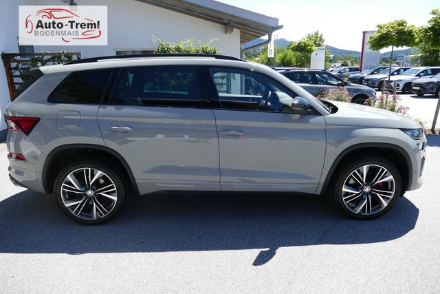 Skoda Kodiaq RS 2.0 TSI DSG 4x4 245 PS Panorama AHK Navi 20" beh WS Canton Virtual Pedal SHZ Lenkradheizung Virtuelles Cockpit 
