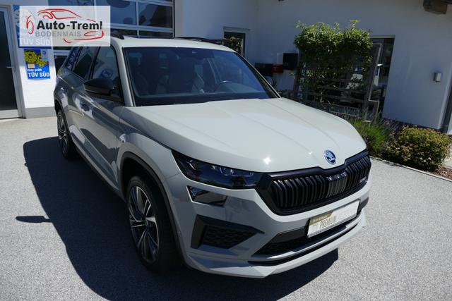 Skoda Kodiaq RS 2.0 TSI DSG 4x4 245 PS Panorama AHK Navi 20" beh WS Canton Virtual Pedal SHZ Lenkradheizung Virtuelles Cockpit 