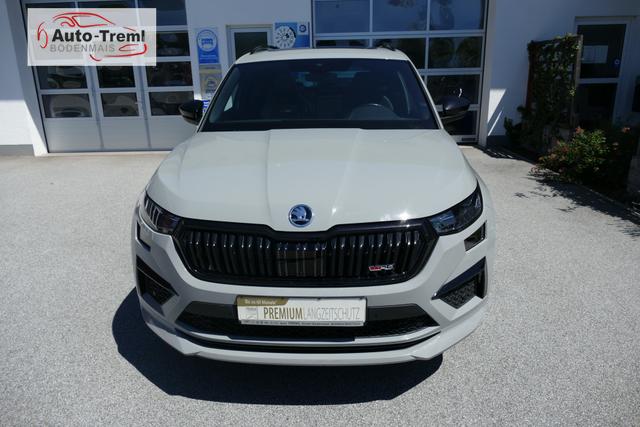 Skoda Kodiaq RS 2.0 TSI DSG 4x4 245 PS Panorama AHK Navi 20" beh WS Canton Virtual Pedal SHZ Lenkradheizung Virtuelles Cockpit 