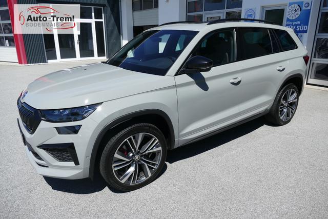 Skoda Kodiaq RS 2.0 TSI DSG 4x4 245 PS Panorama AHK Navi 20" beh WS Canton Virtual Pedal SHZ Lenkradheizung Virtuelles Cockpit 
