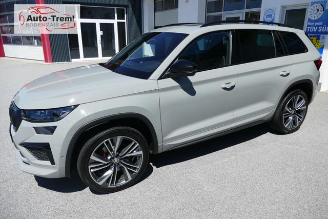 Skoda Kodiaq RS 2.0 TSI DSG 4x4 245 PS Panorama AHK Navi 20" beh WS Canton Virtual Pedal SHZ Lenkradheizung Virtuelles Cockpit 