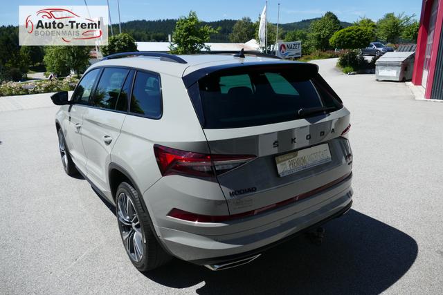 Skoda Kodiaq RS 2.0 TSI DSG 4x4 245 PS Panorama AHK Navi 20" beh WS Canton Virtual Pedal SHZ Lenkradheizung Virtuelles Cockpit 