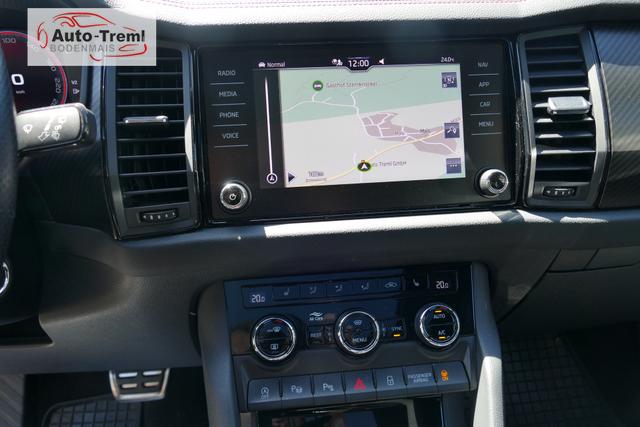 Skoda Kodiaq RS 2.0 TSI DSG 4x4 245 PS Panorama AHK Navi 20" beh WS Canton Virtual Pedal SHZ Lenkradheizung Virtuelles Cockpit 
