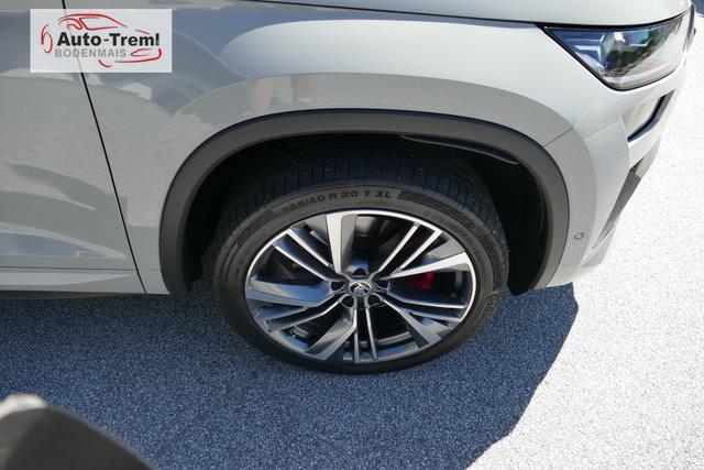 Skoda Kodiaq RS 2.0 TSI DSG 4x4 245 PS Panorama AHK Navi 20" beh WS Canton Virtual Pedal SHZ Lenkradheizung Virtuelles Cockpit 