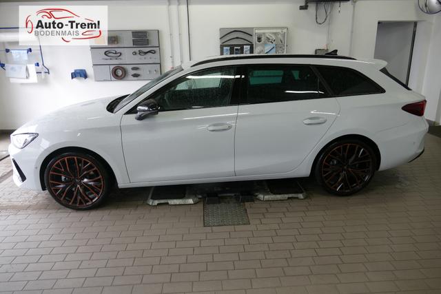 Cupra Leon Sportstourer ST 2.0 TSI DSG 4Drive 204 PS AHK Matrix 19" Mistral Kupfer Dynamic Design Navi SHZ Intelligent Drive Edge Paket 5JG 