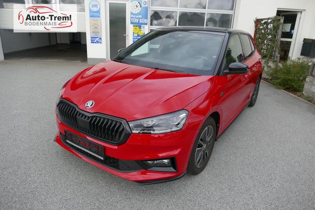Skoda Fabia 1.0 TSI Monte Carlo 110 PS Pano SHZ beh. Frontscheibe Kamera PDC vo+hi Fernlichtassistent 