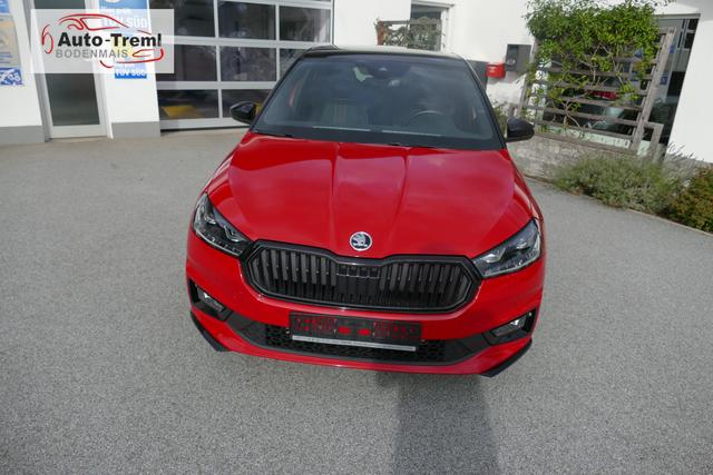 Skoda Fabia 1.0 TSI Monte Carlo 110 PS Pano SHZ beh. Frontscheibe Kamera PDC vo+hi Fernlichtassistent 