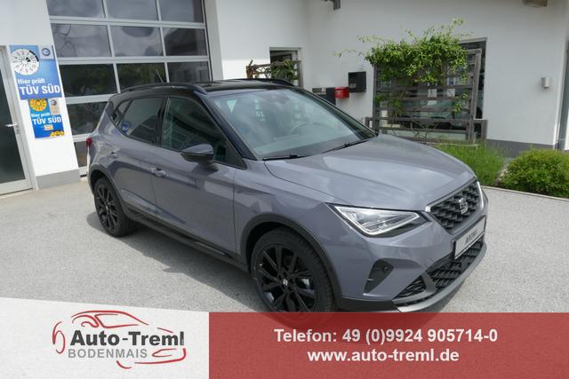 Seat Arona - FR 1.5 TSI DSG 150 PS Black Edition AHK Navi SHZ Kamera 18" Schwarz Sportschalensitze VOLL-LED Assistenz XL ACC 5JG