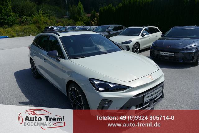 Cupra Leon Sportstourer - 2.0 TSI DSG 204 PS 4Drive Facelift Panorama AHK Matrix Navi Dynamic Design 18" Windstorm Kamera Virtual Pedal Parklenk Edge Paket Intelligent Drive SHZ LHZ 5JG elektr. Fahrersitz Allrad