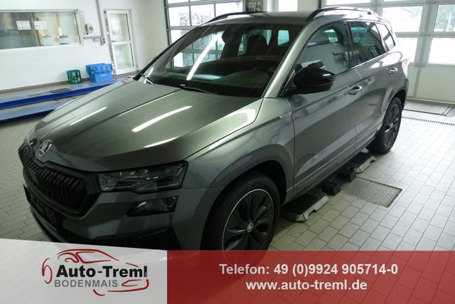 Skoda Karoq - Sportline 2.0 TSI DSG 190 PS 4x4 AHK Navi Columbus beh.WS. el. Heckklappe Virtual Pedal Kamera PDC vo+hi 4xSHZ 5JG Digital Cockpit