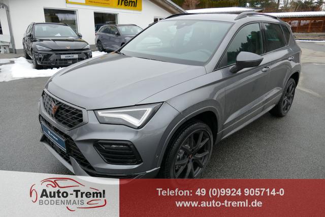 Cupra Ateca - 1.5 TSI DSG 150 PS AHK el.Heckklappe 19" Black Matt SHZ LHZ 5JG Assistenz L Dachhimmel schwarz Induktionsladeschale Navi Kamera Parkassist doppelter Ladeboden Reserverad 230 V Steckdose
