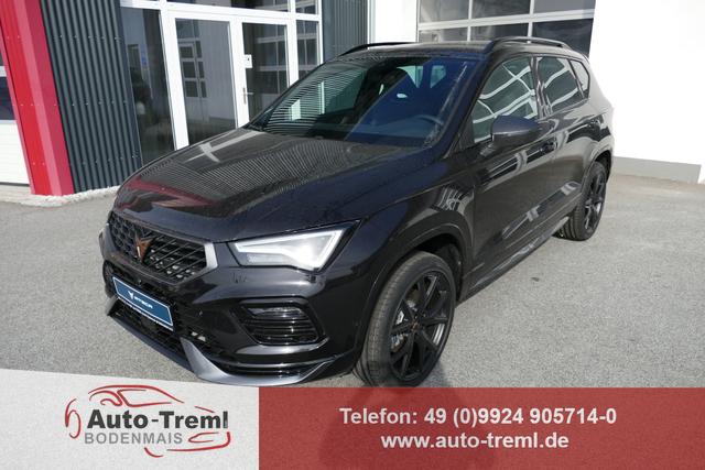 Cupra Ateca - 2.0 TSI DSG 190 PS 4Drive AHK Top View Virtual Pedal el.H. 19" Black Matt var.Ladeboden SHZ LHZ 5JG Assistenz XL Dachhimmel schwarz Induktionsladeschale Navi Kamera Parkassist 4x4